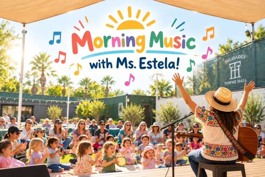 Sing-A-Long Time with Methodist Pre-School and Ms. Estela at Pacific Palisades Towne Hall